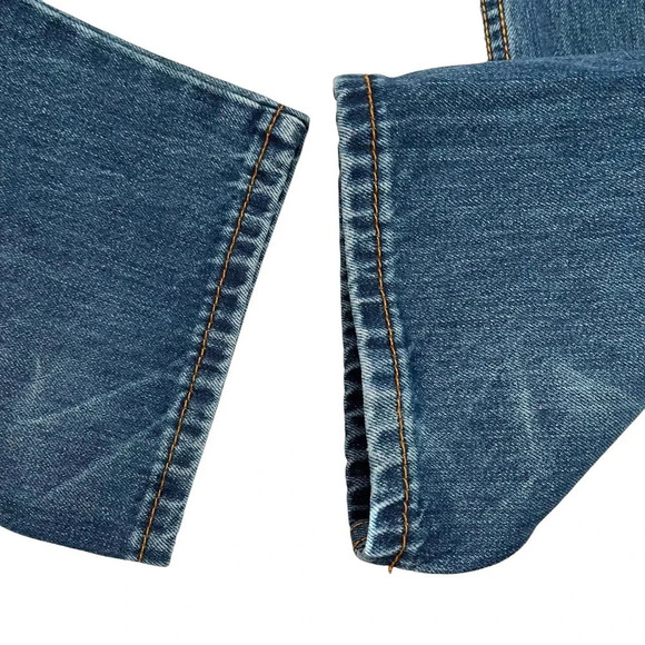 John B. Stetson 1312 Modern Straight Leg Jeans Western Rodeo Size 30x32 - Picture 8 of 10